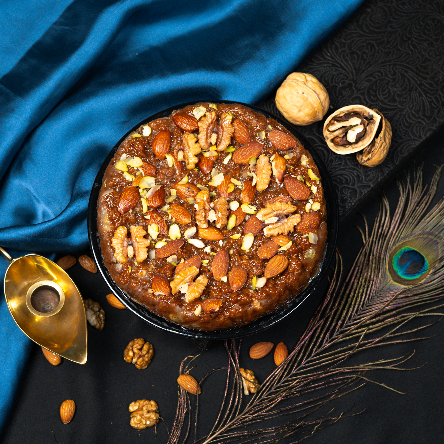 Roasted Dry Fruits Sohn Halwa