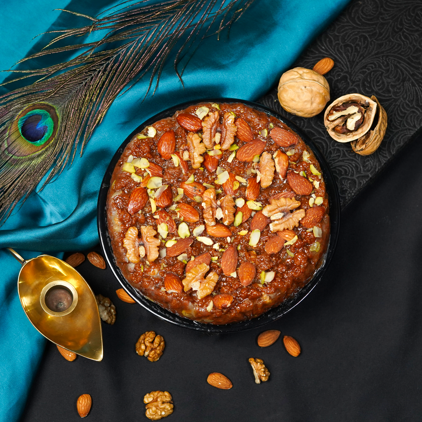 Roasted Dry Fruits Sohn Halwa